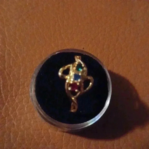 💙🌹Gold-plated Mother's ring. yellow - Picture 5 of 7